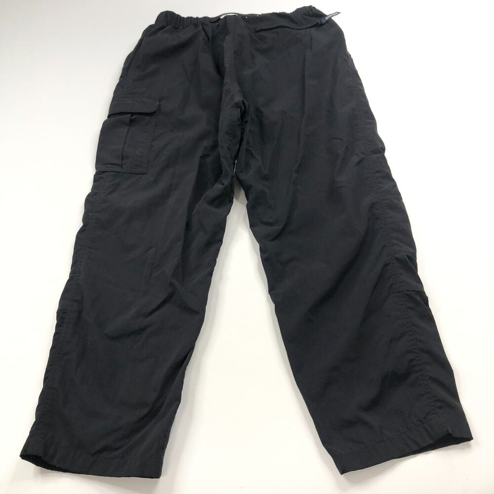 The North Face Medium (Fit 30W 26L) Stow Pocket Hiking Belted Nylon Pants Black